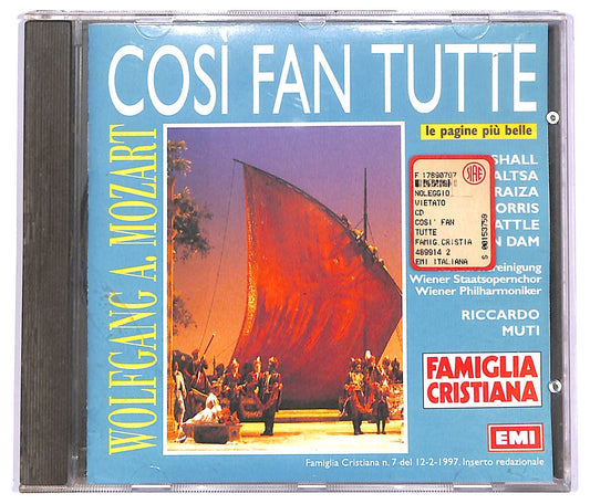 EBOND Wolfgang A Mozart - Cosi Fan Tutte Le Pagine Piu Belle COMPILATION EDITORIALE JEWEL CASE CD CD066730