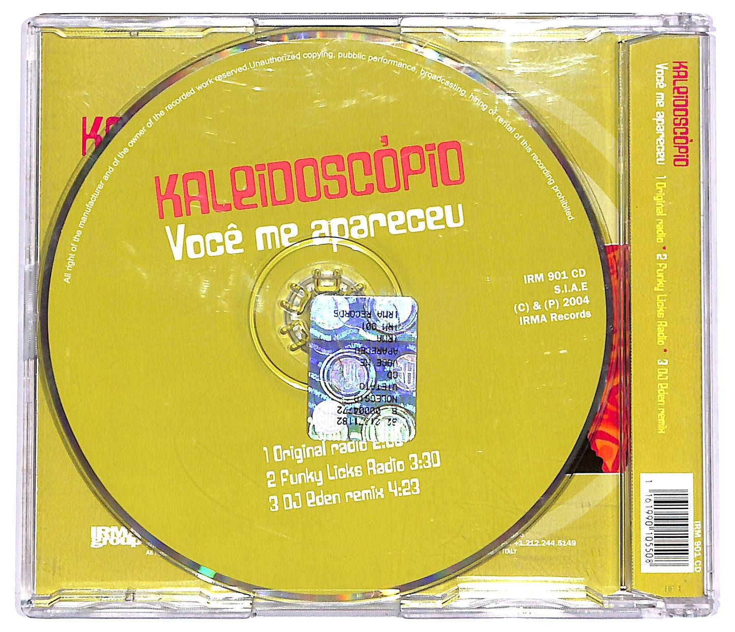 EBOND Kaleidoscopio - Voce Me Apareceu ALBUM JEWEL CASE CD CD066744