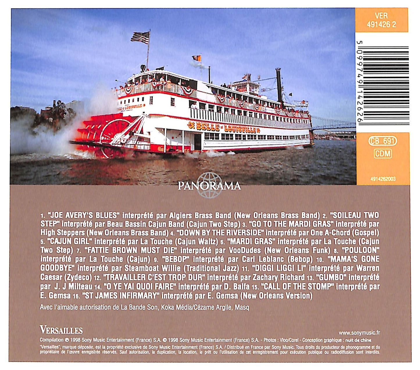 EBOND Various - Promenades En Louisiane & Nouvelle Orleans CD CD066801