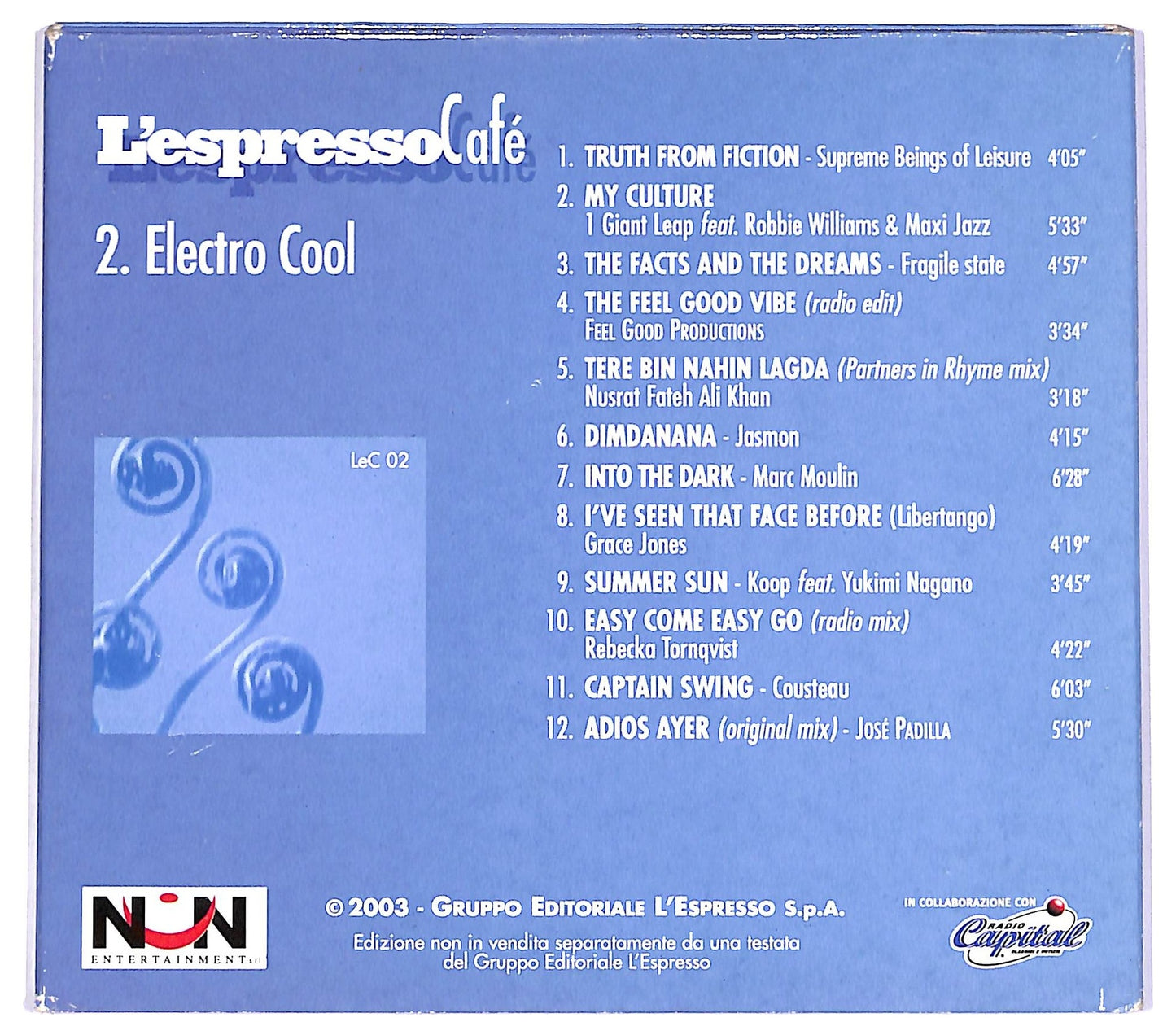 EBOND Various - Chill Out - L'Espresso Cafe 2. Electro Cool CD CD066814