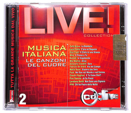 EBOND Various - Live! Collection - Musica Italiana: Le Canzoni Del Cuore 2 CD CD066823