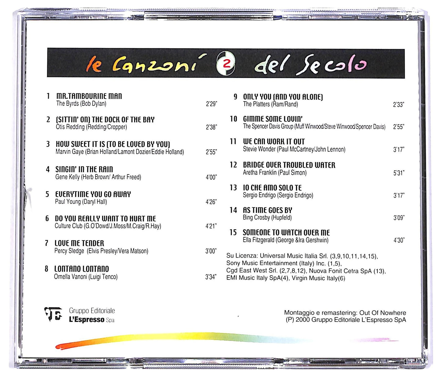 EBOND Various - Le Canzoni Del Secolo - 2 CD CD066828