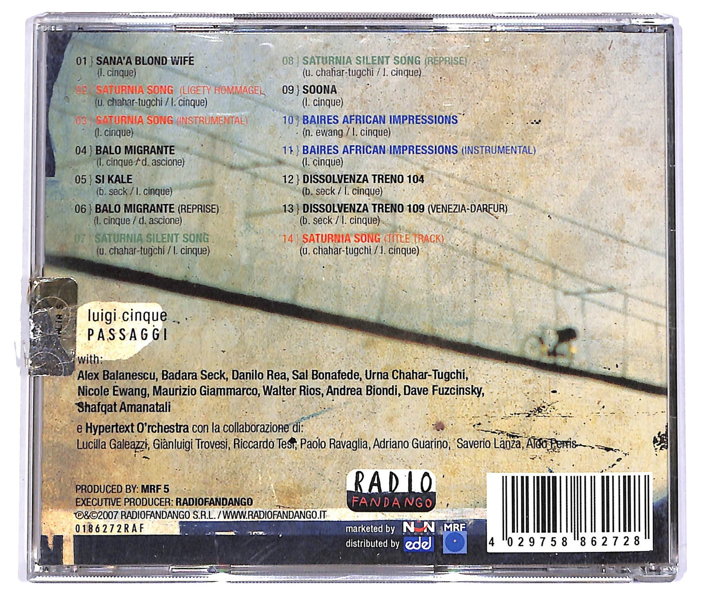 EBOND Luigi Cinque - Passaggi CD CD066863