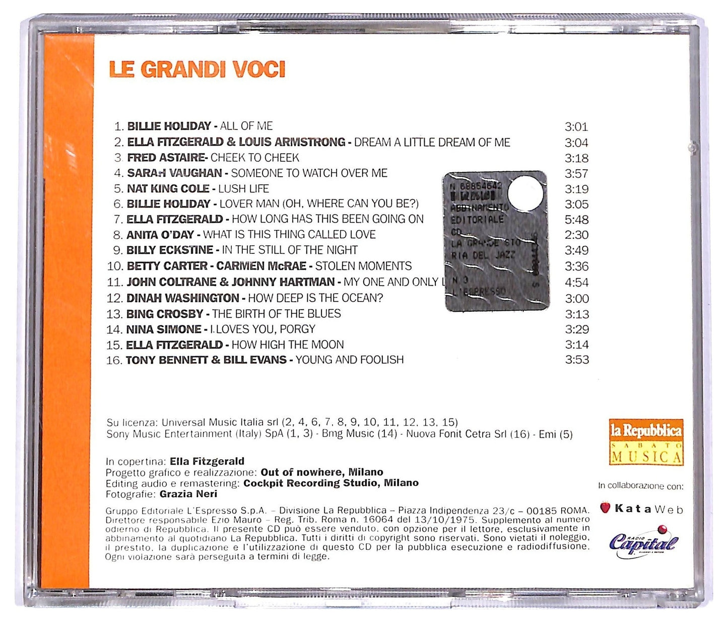 EBOND Various - Le Grandi Voci CD CD066917