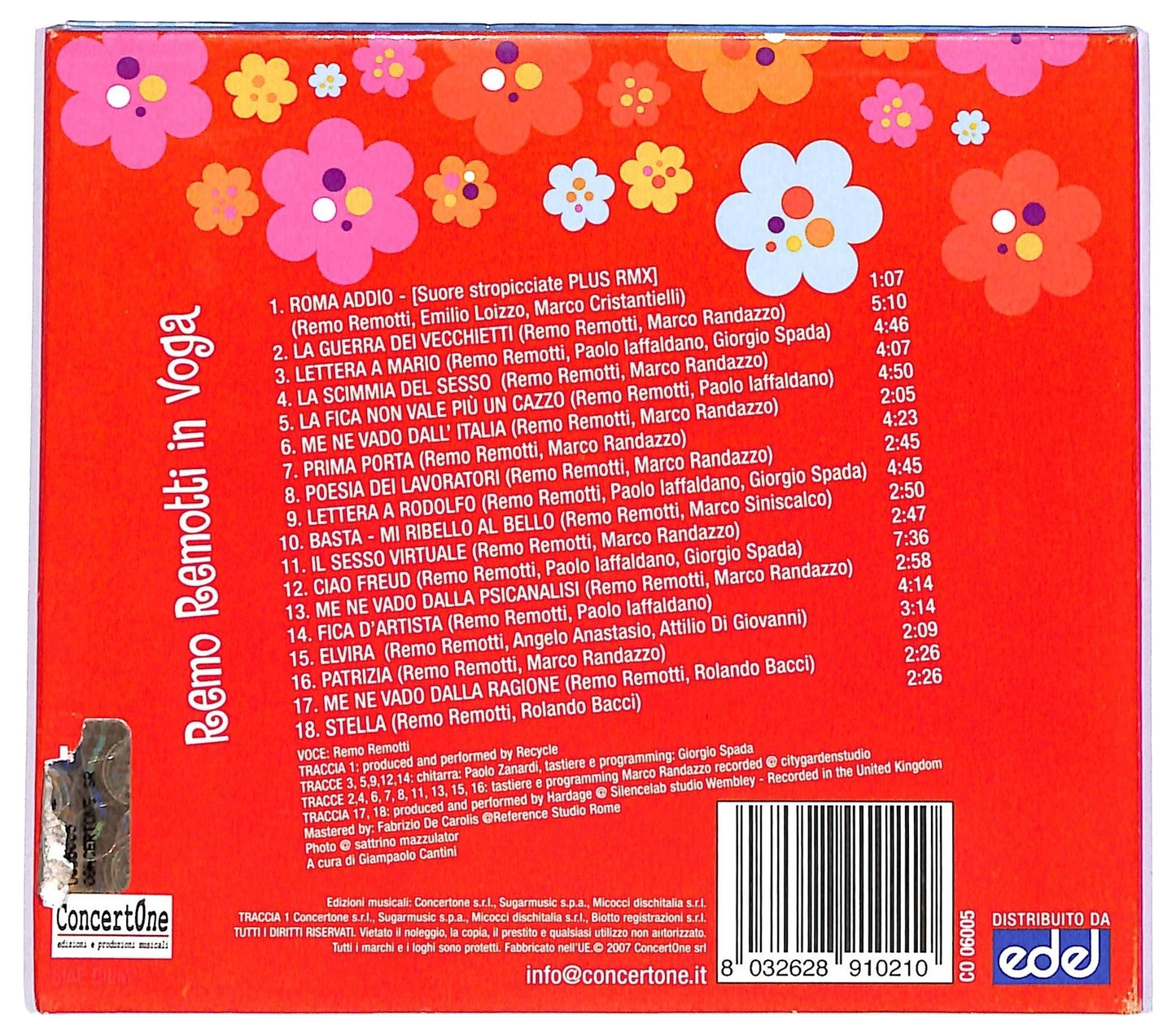 EBOND Remo Remotti - In Voga CD CD066919