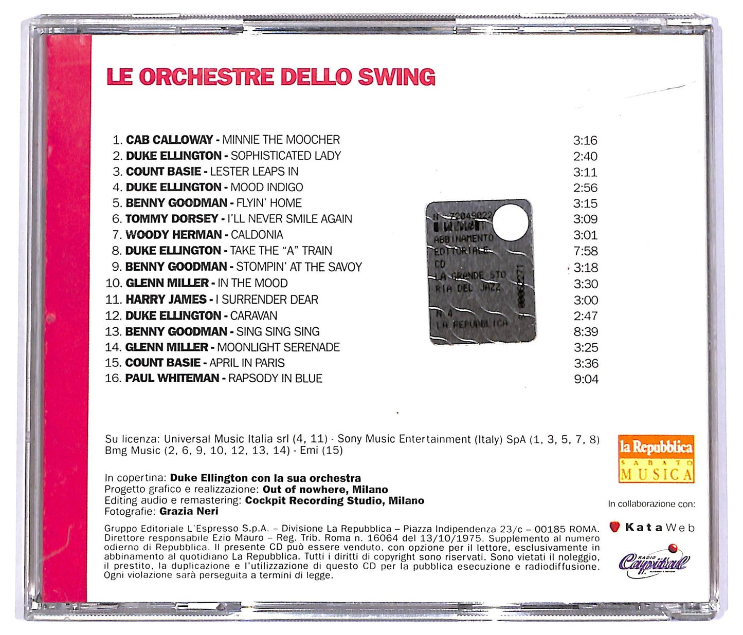 EBOND Various - Le Orchestre Dello Swing CD CD066929
