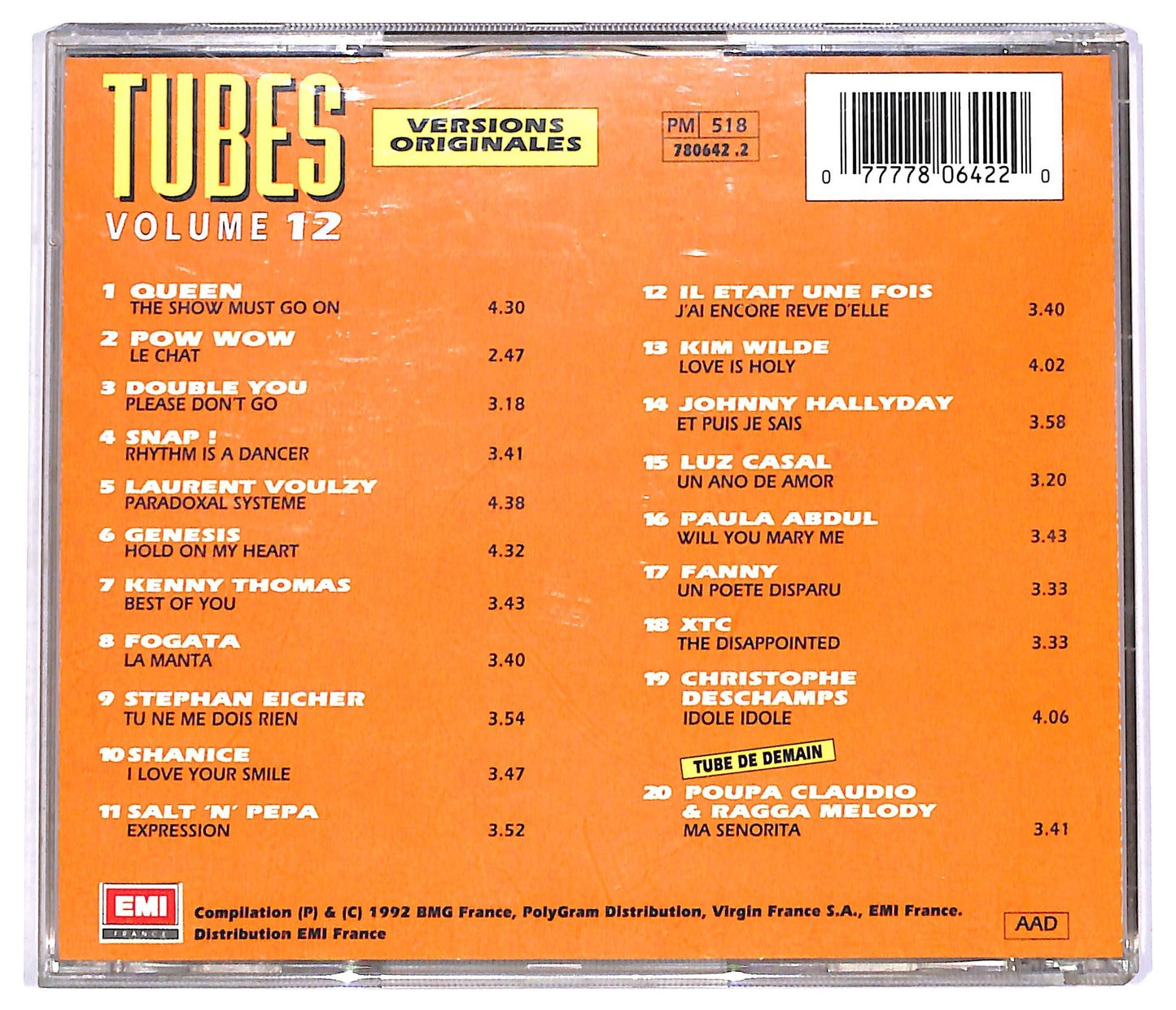 EBOND Various - Tubes 12 CD CD066931