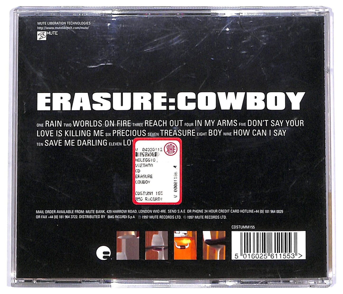 EBOND Erasure - Cowboy CD CD066953