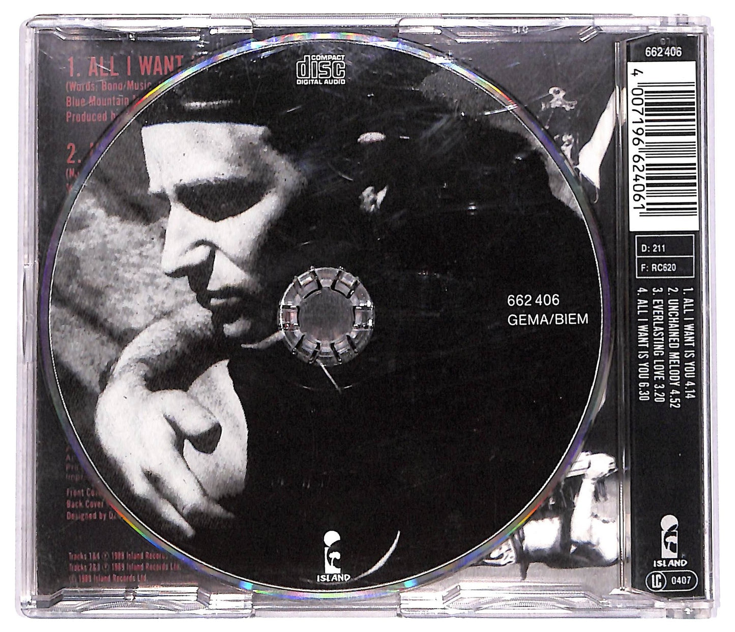 EBOND U2 - All I Want Is You CD CD067001