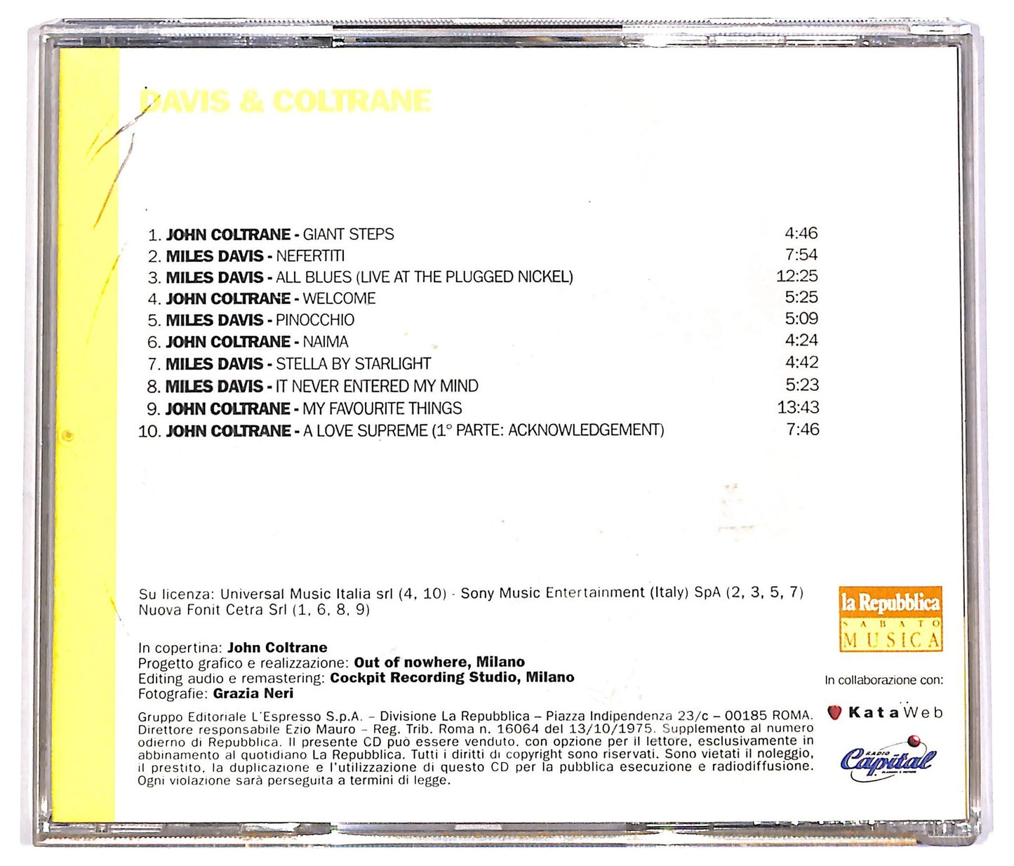 EBOND Various - Davis & Coltrane CD CD067030