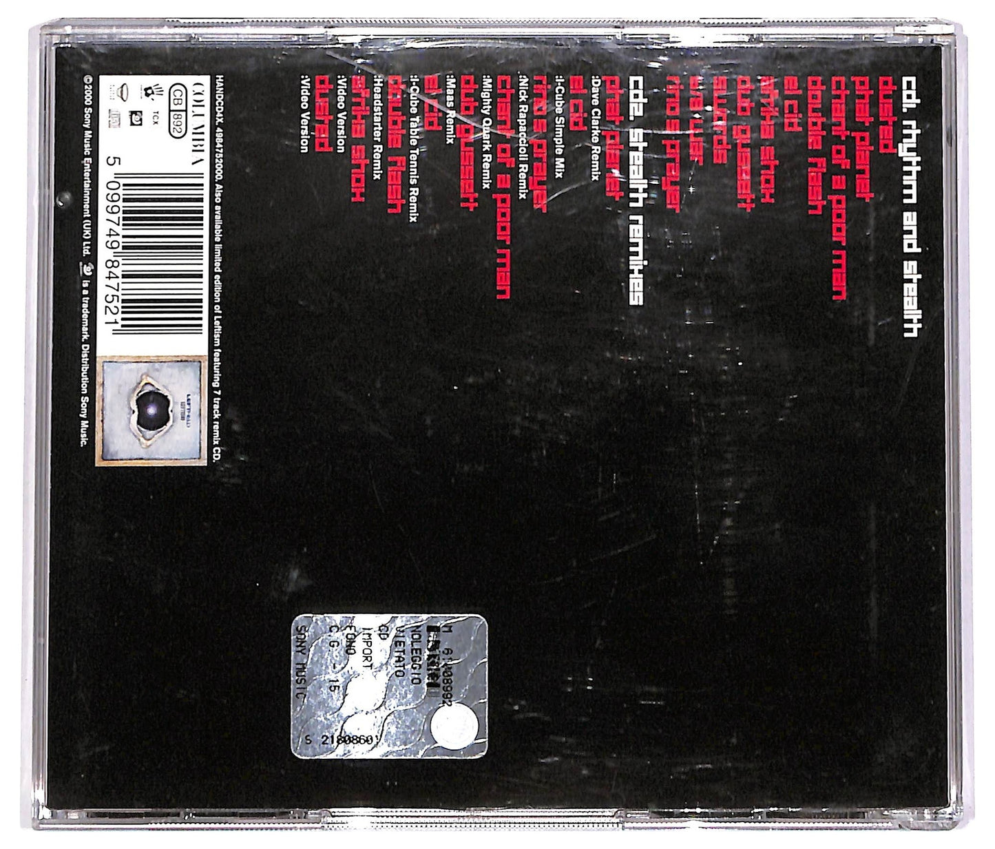 EBOND Leftfield - Rhythm And Stealth :Stealth Remixes CD CD067033
