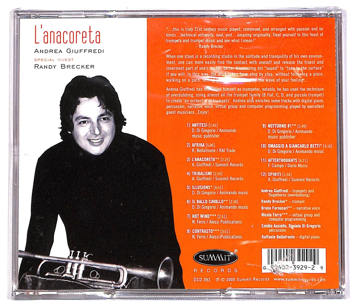 EBOND Andrea Giuffredi - L'Anacoreta CD CD067041