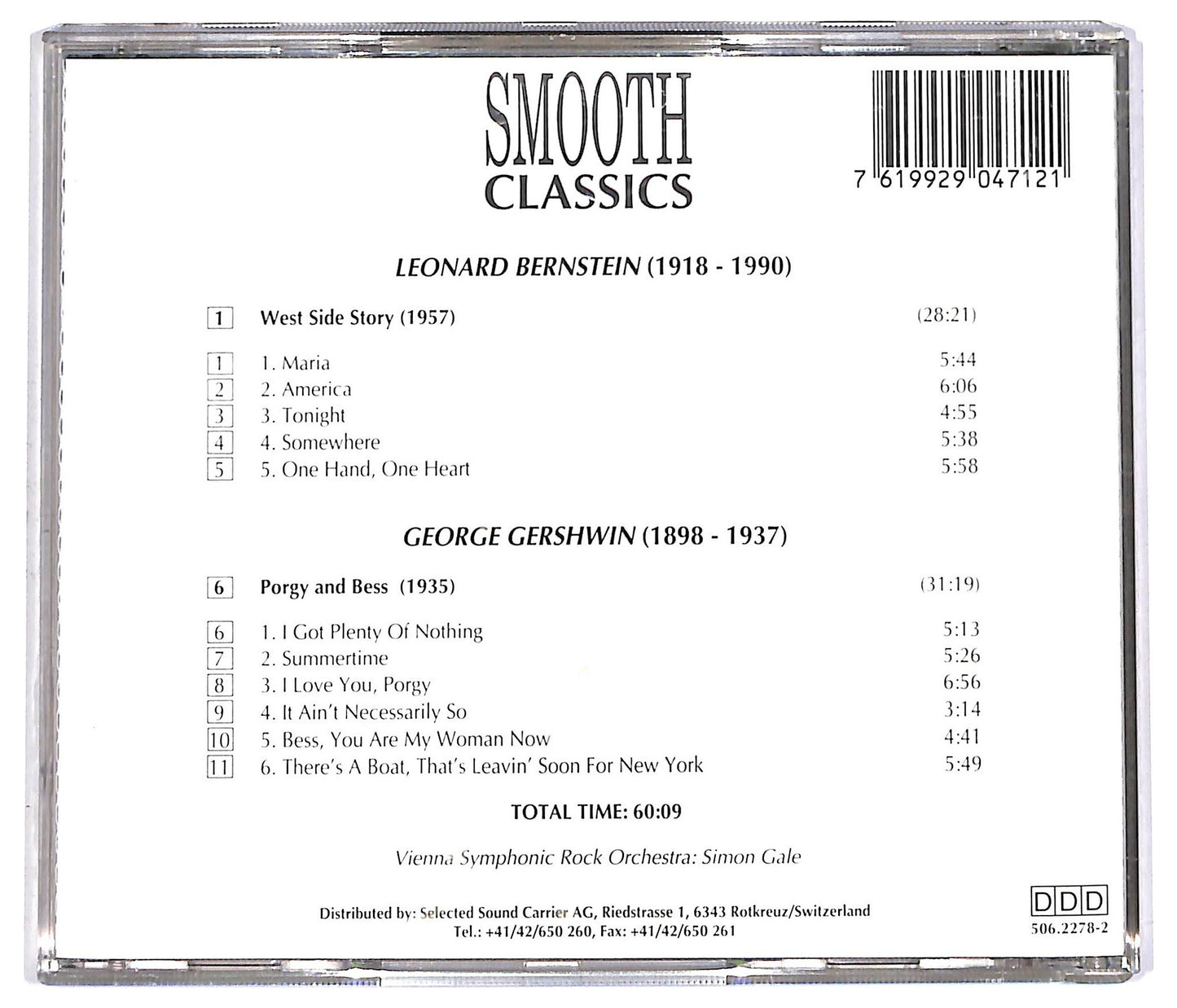 EBOND Leonard Bernstein George Gershwin - Musicals CD CD067054