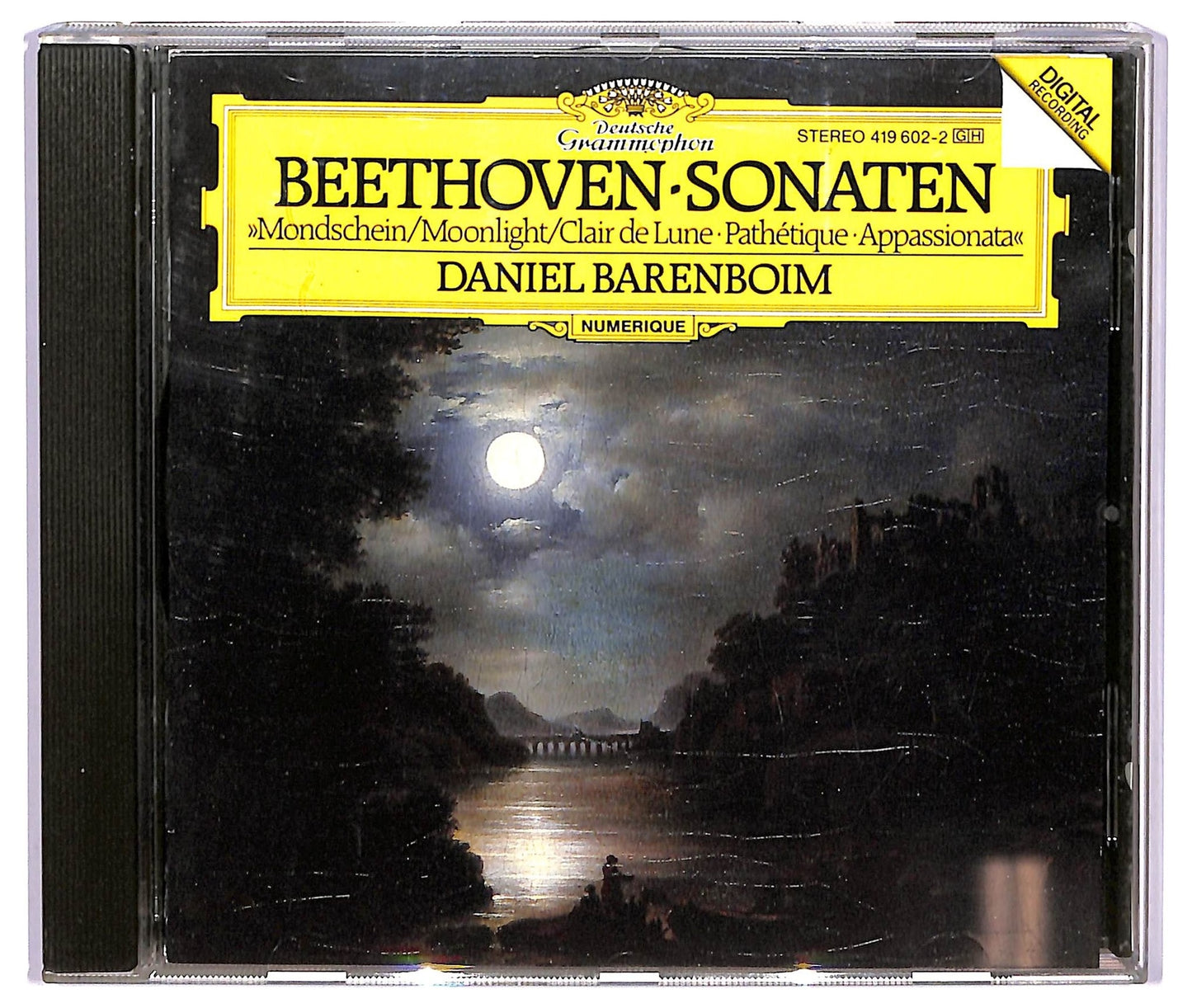 EBOND Beethoven Daniel Barenboim - Sonaten ALBUM JEWEL CASE CD CD067127