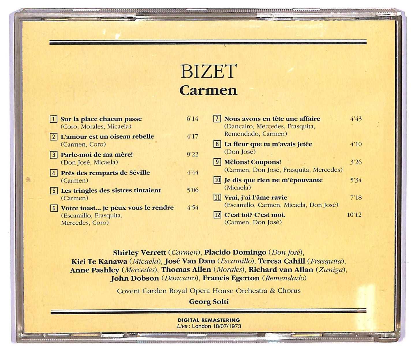 EBOND Bizet - Carmen CD CD067153