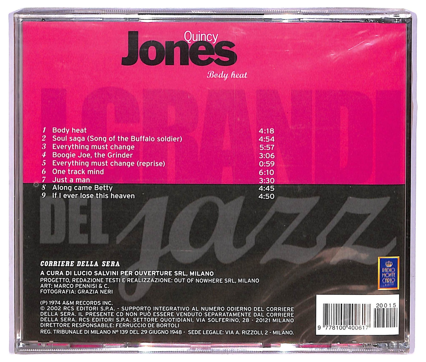 EBOND Quincy Jones - Body Heat CD CD067204