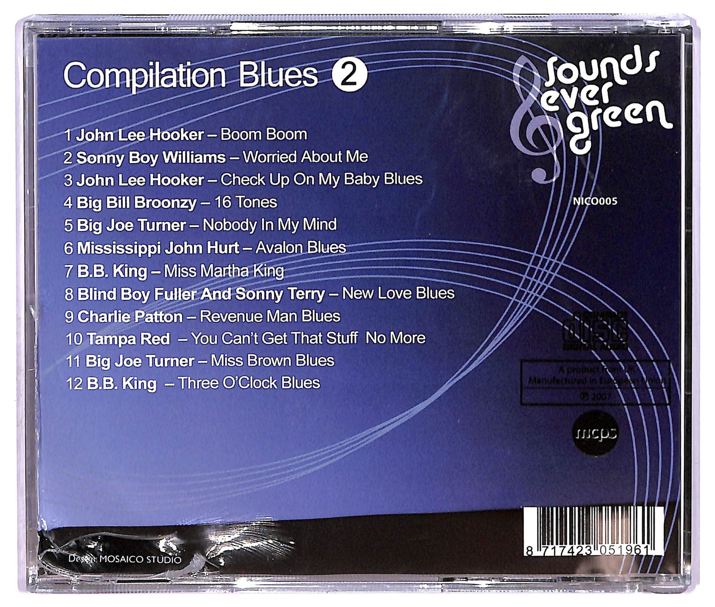 EBOND Various - Compilation blues 2 CD CD067210