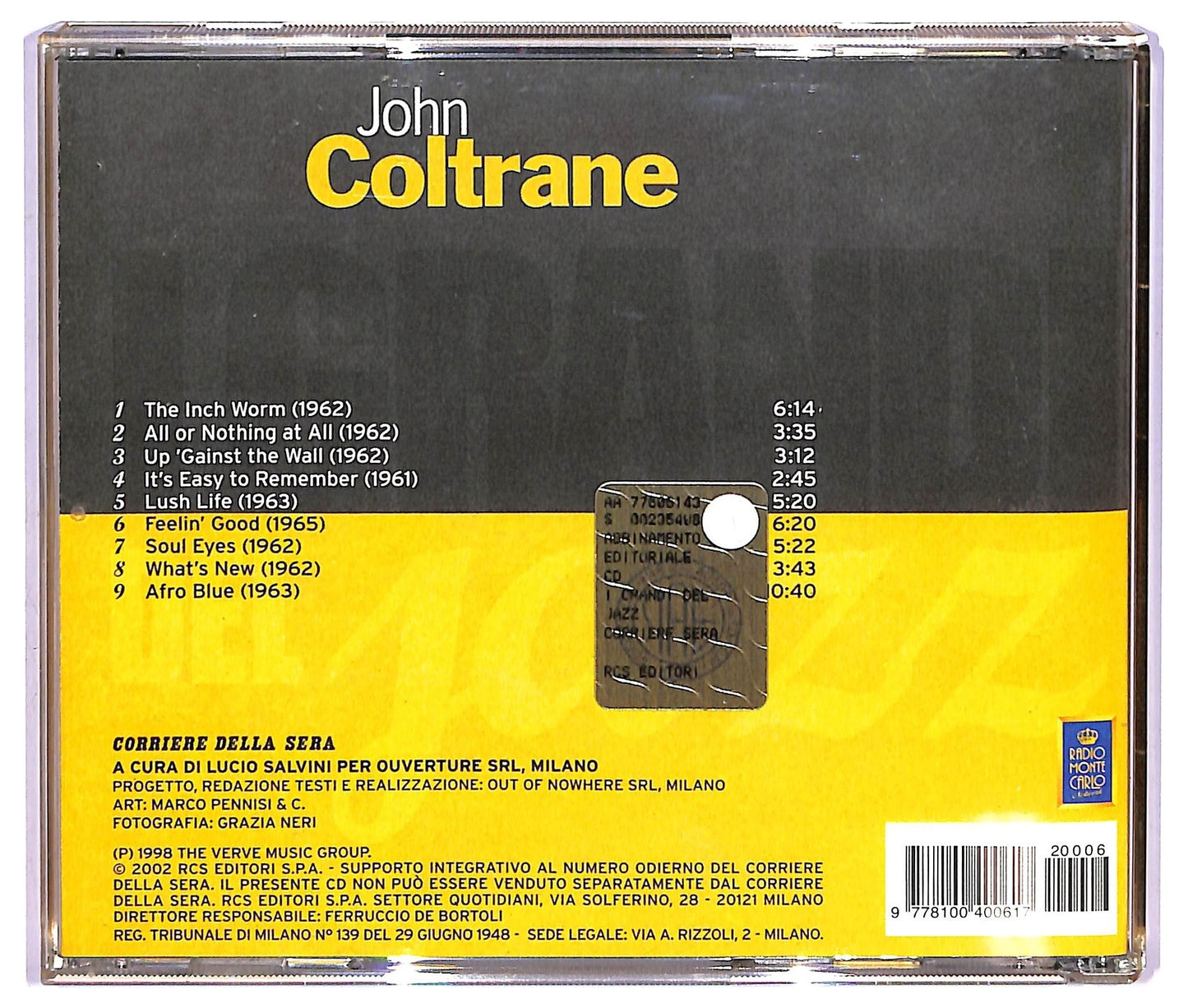 EBOND John Coltrane - More John Coltrane vol.6 COMPILATION EDITORIALE JEWEL CASE CD CD067215