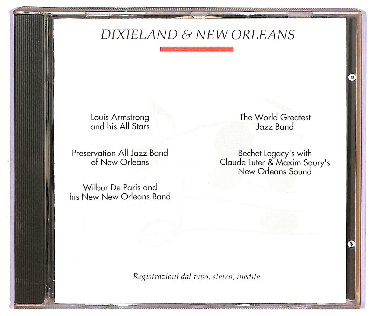 EBOND Various - Dixieland & New Orleans registrazioni dal vivo stereo inedite CD CD067241