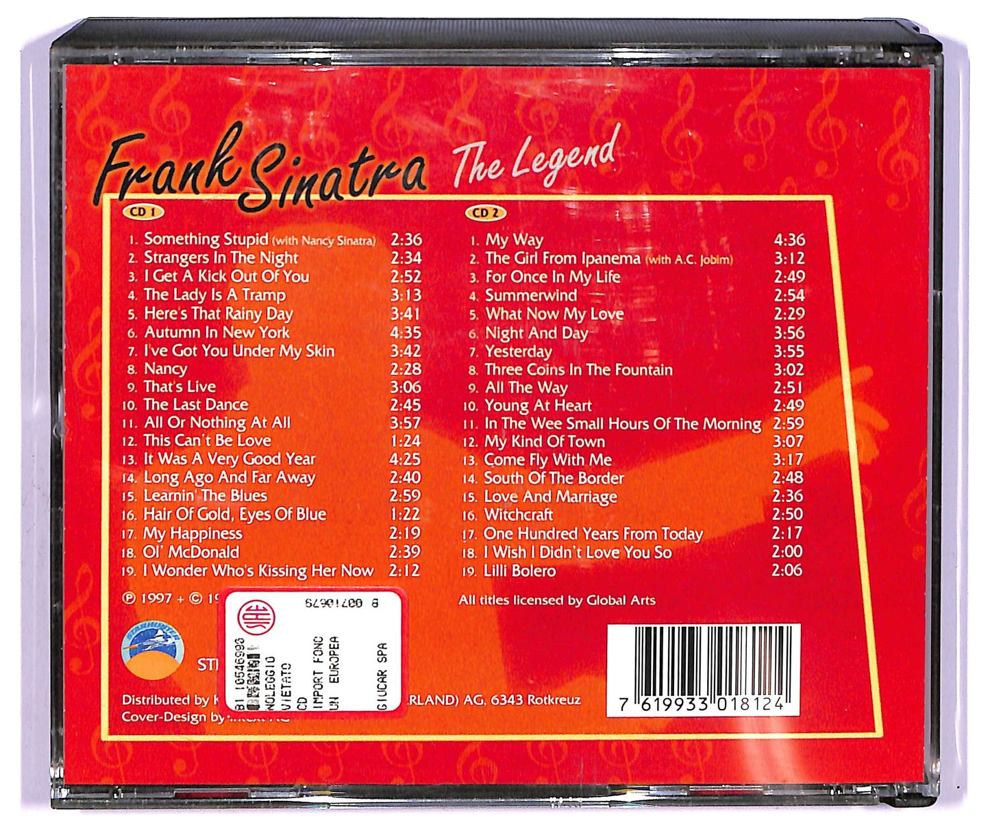 EBOND Frank Sinatra - The Legend ( 2) COMPILATION BOX CD CD067307
