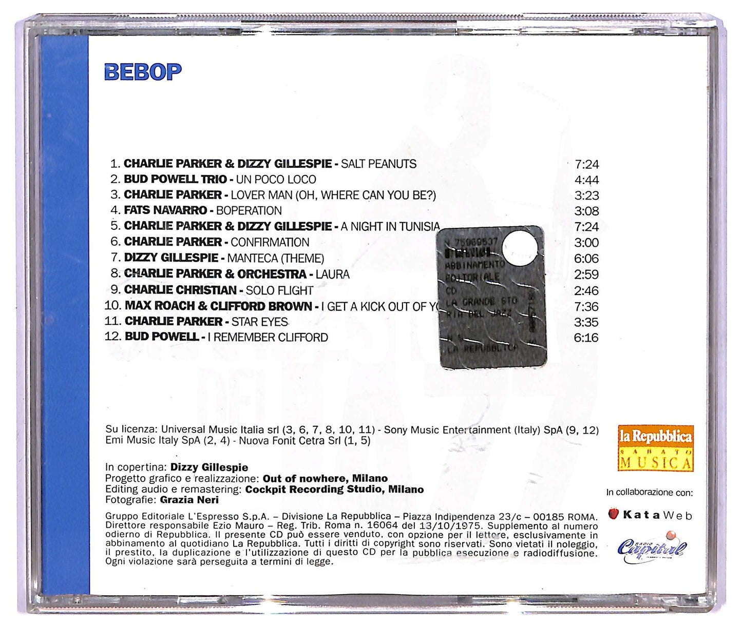 EBOND Various - Bebop CD CD067310