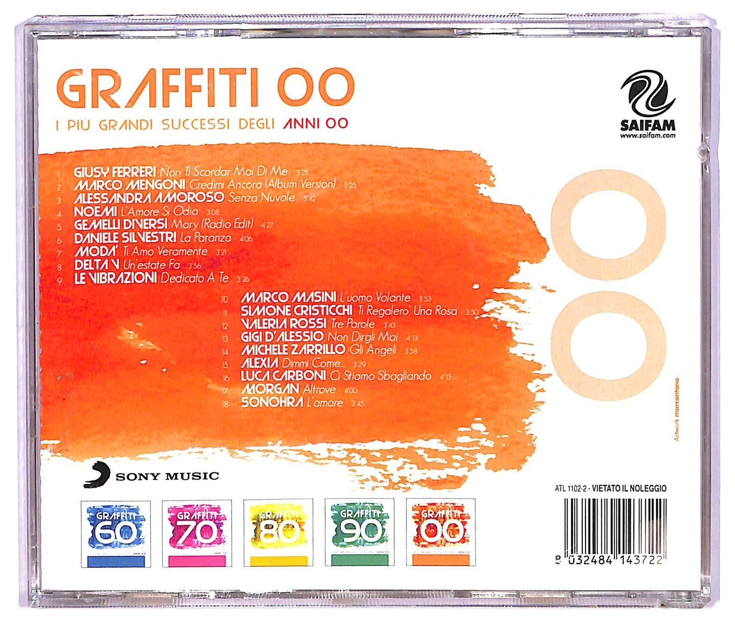 EBOND Various - Graffiti 00 - i piu grandi successi degli anni 00 CD CD067405