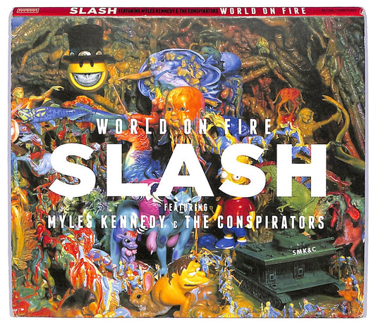 EBOND Slash Featuring Myles Kennedy & The Conspirators - World On Fire ALBUM DIGIPACK CD CD067428