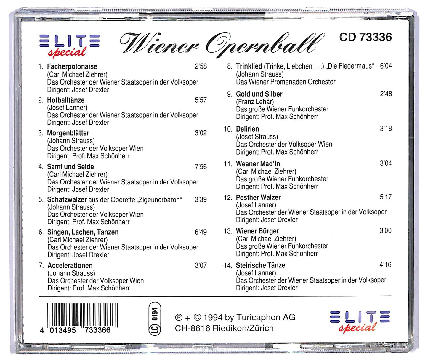 EBOND Various - Wiener Opernball CD CD067434