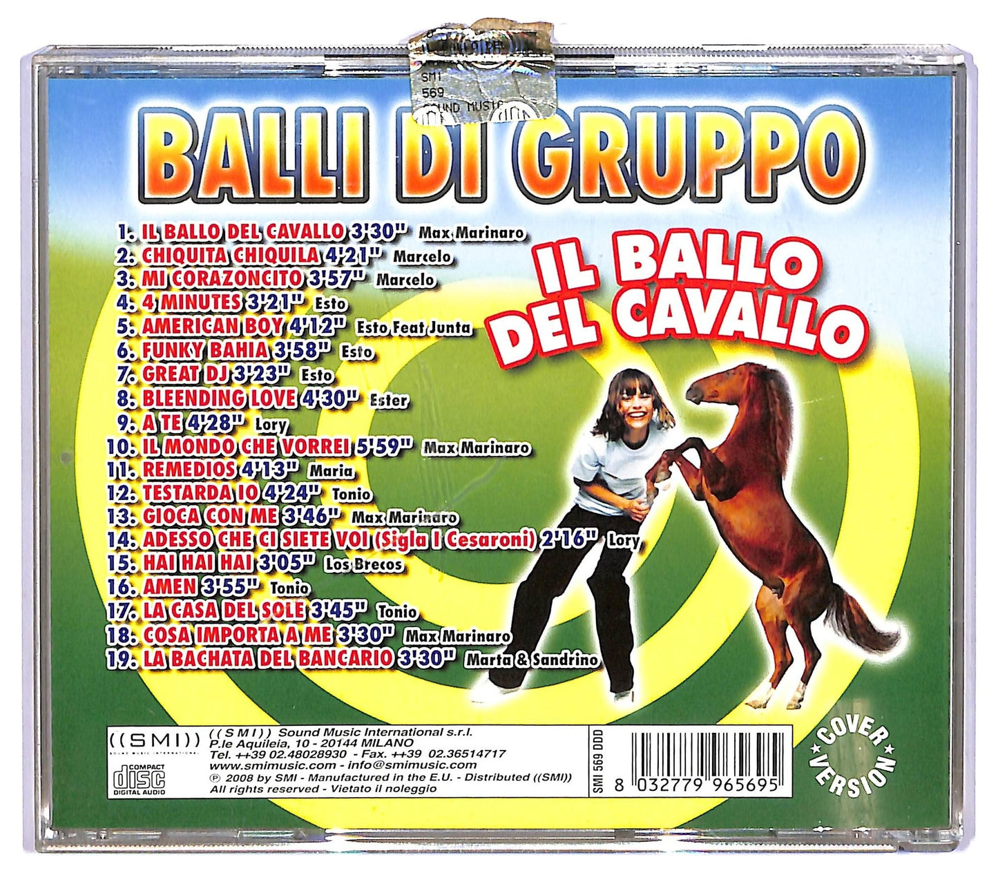 EBOND Various - Balli di Gruppo - il ballo del cavallo CD CD067448