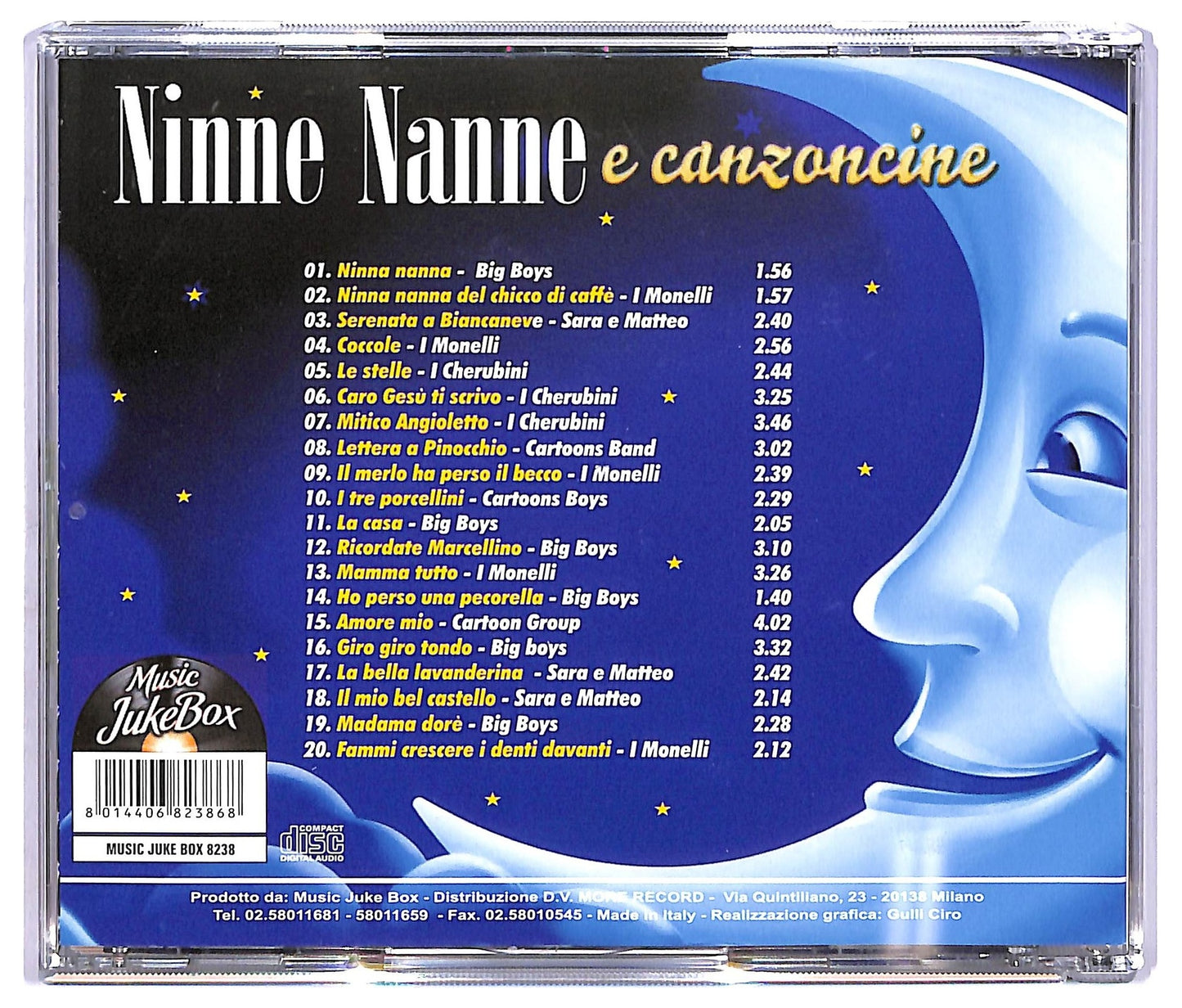 EBOND Various - Ninne Nanne e Canzoncine CD CD067502