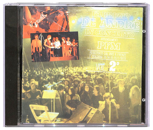 EBOND Fabrizio De Andre - Fabrizio De Andre In Concerto Vol. 2 ALBUM JEWEL CASE CD CD067658