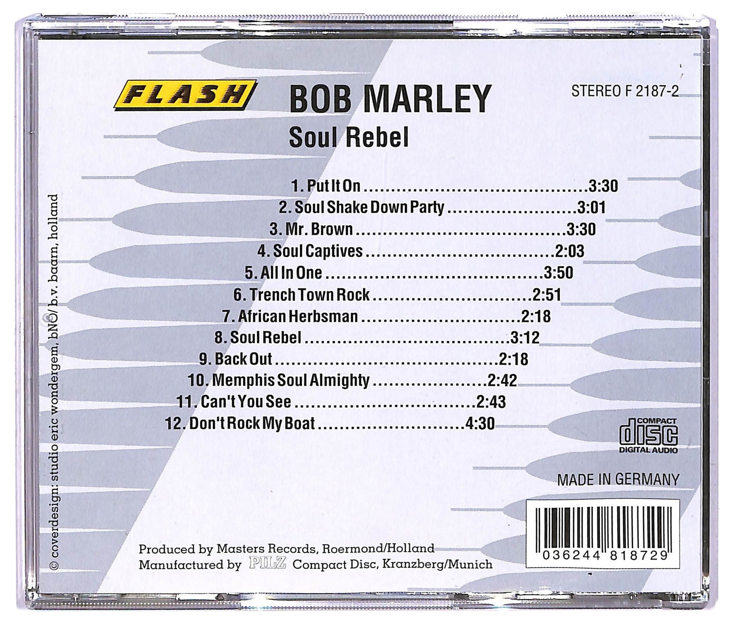 EBOND Bob Marley - Soul Rebel COMPILATION JEWEL CASE CD CD067707