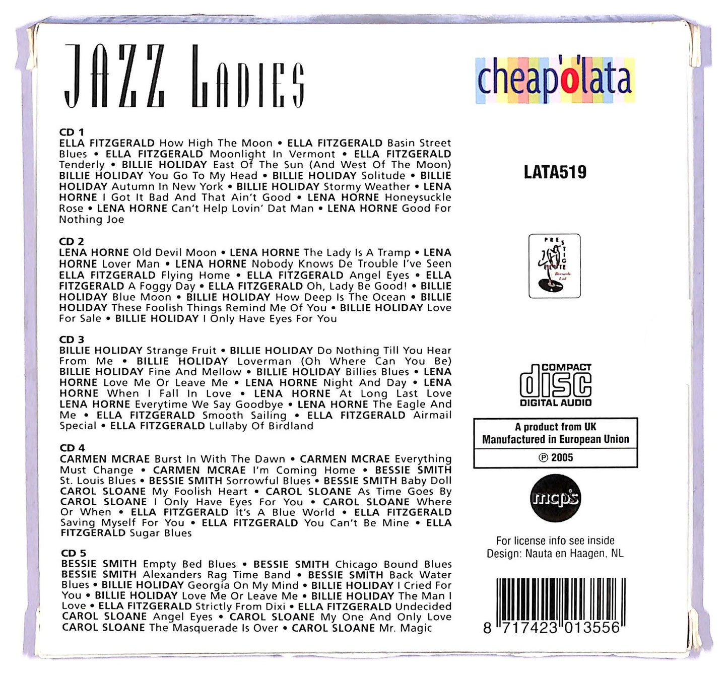 EBOND Various - Jazz Ladies CD CD067929