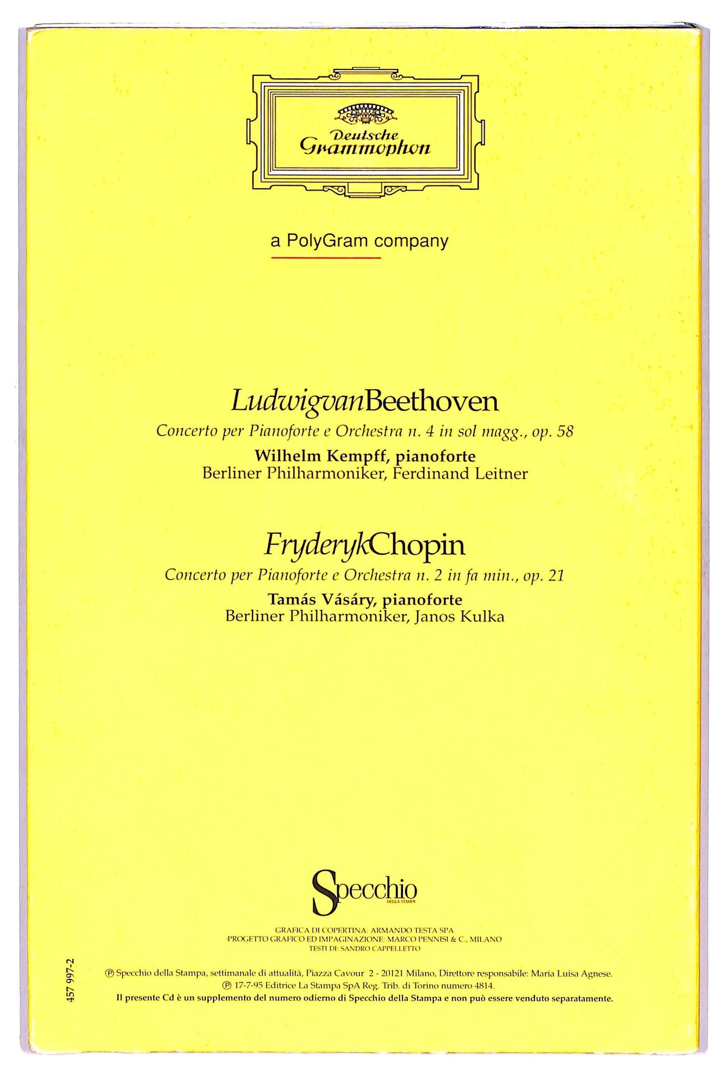 EBOND L. V. Beethoven , F. Chopin - Il Concerto Vol. 3 CD CD068101