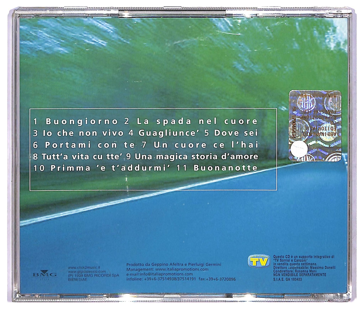 EBOND Gigi D'Alessio - Portami Con Te CD CD068302