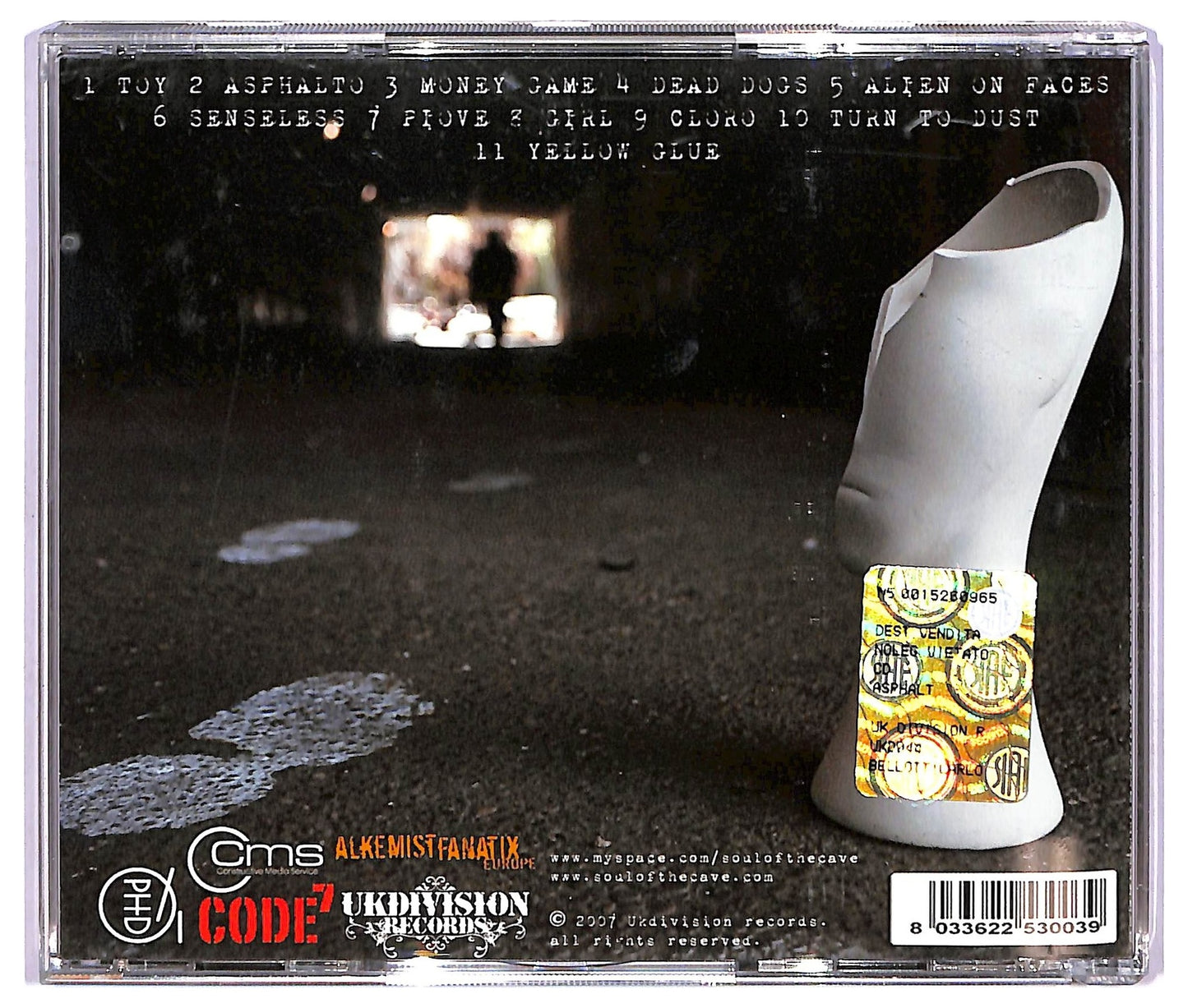 EBOND Soul Of The Cave - Asphalt CD CD068424