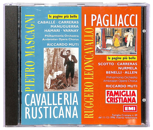 EBOND Pietro Mascagni - Cavalleria Rusticana I Pagliacci (Le Pagine Piu Belle) CD CD068504