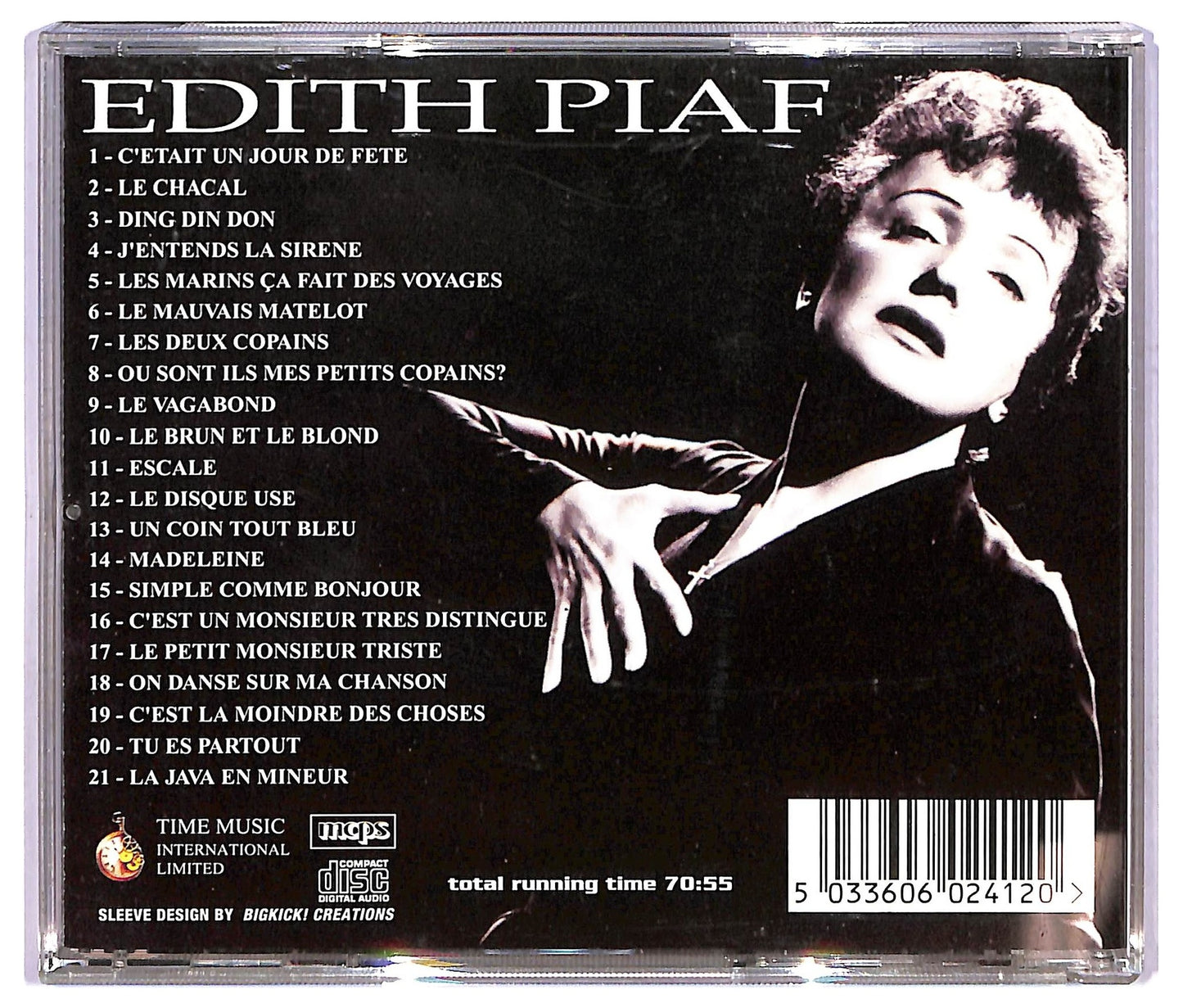 EBOND Edith Piaf - 21 Greatest CD CD068505