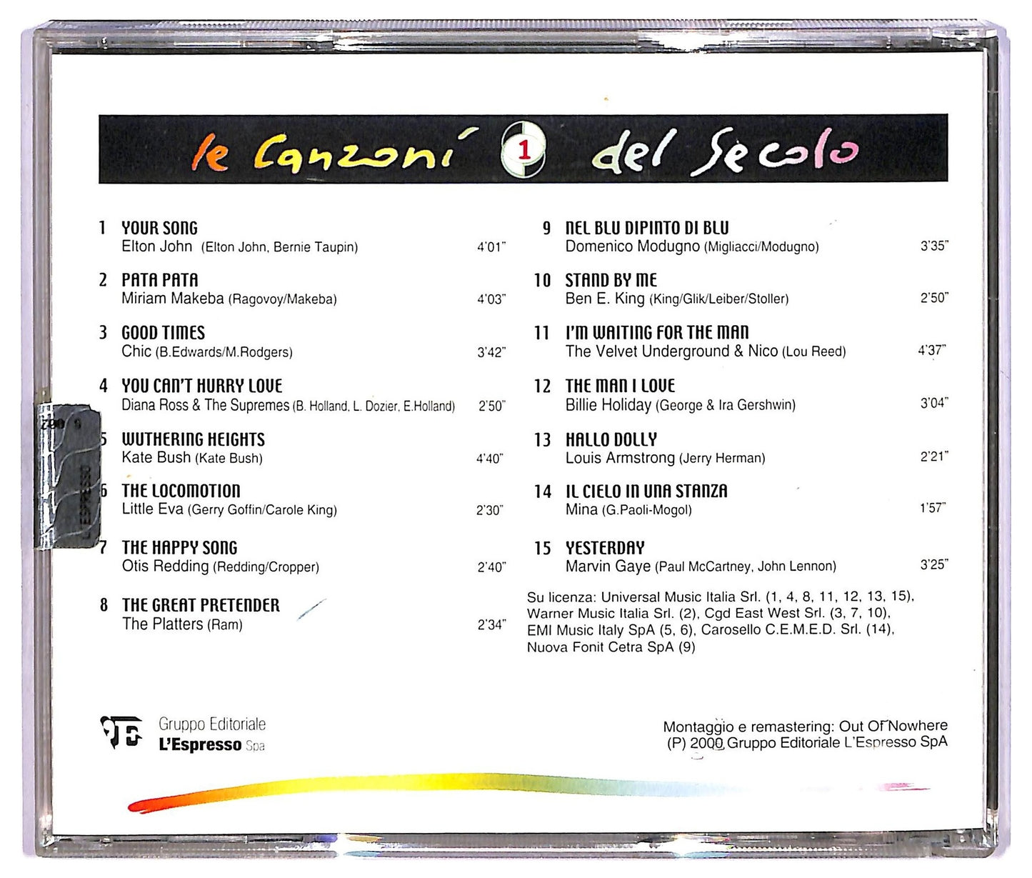 EBOND Various - Le Canzoni Del Secolo - 1 CD CD068528