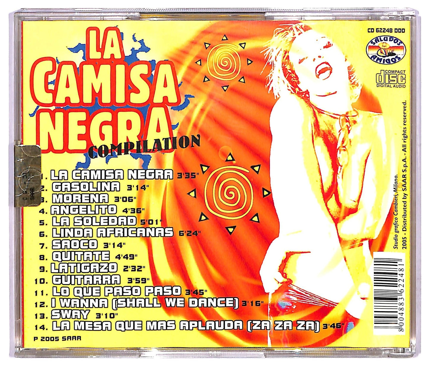 EBOND Various - La Camisa Negra Compilation CD CD068536
