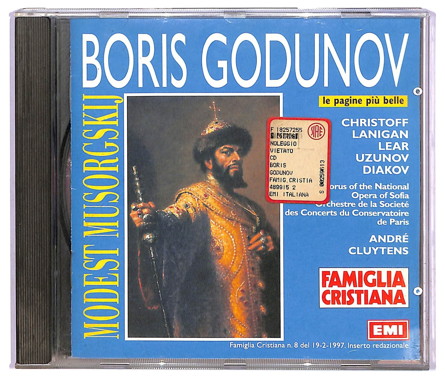 EBOND Modest Musorgskij - Boris Godunov (Le Pagine Piu Belle) CD CD068550