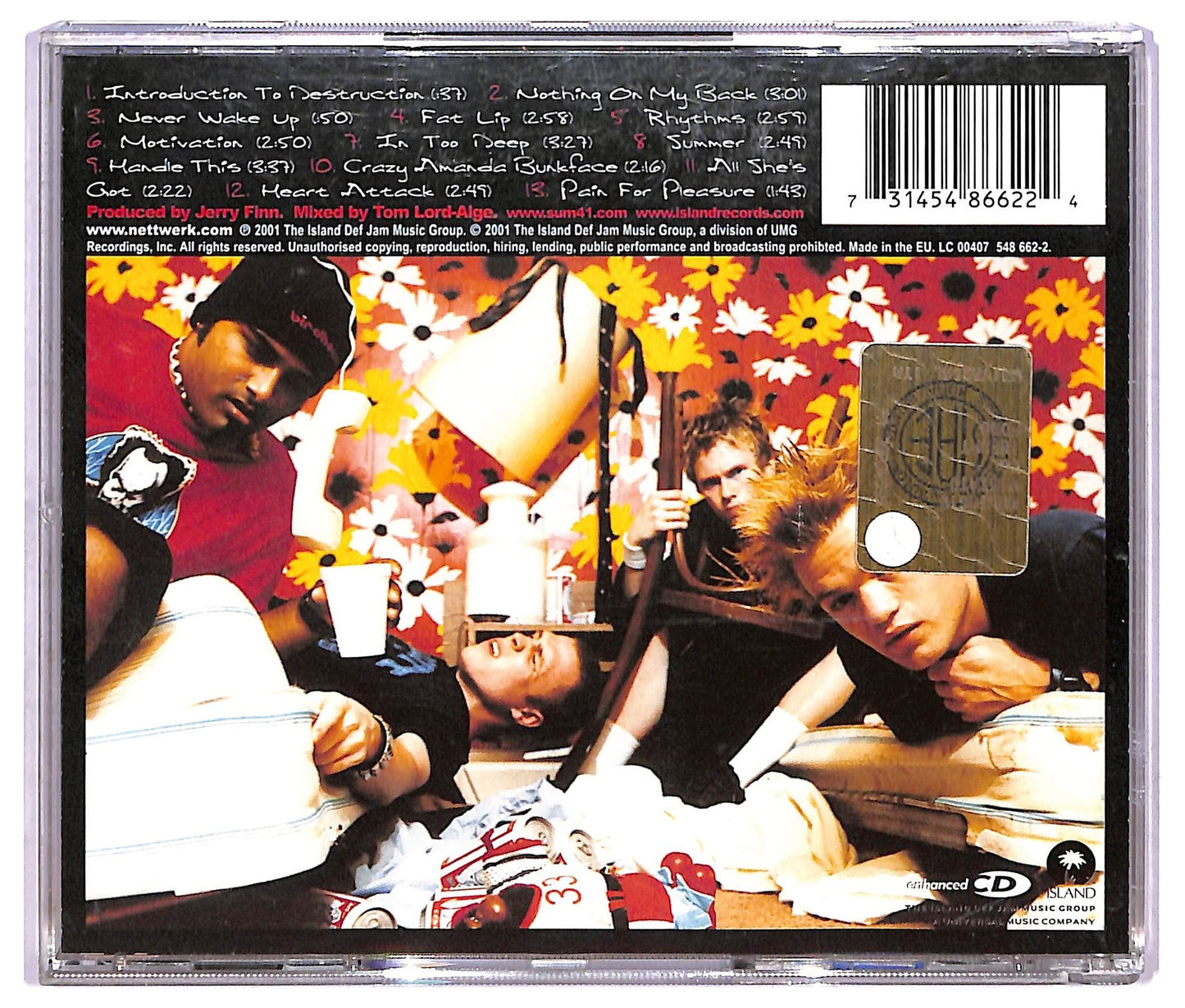 EBOND Sum 41 - All Killer No Filler CD CD068611