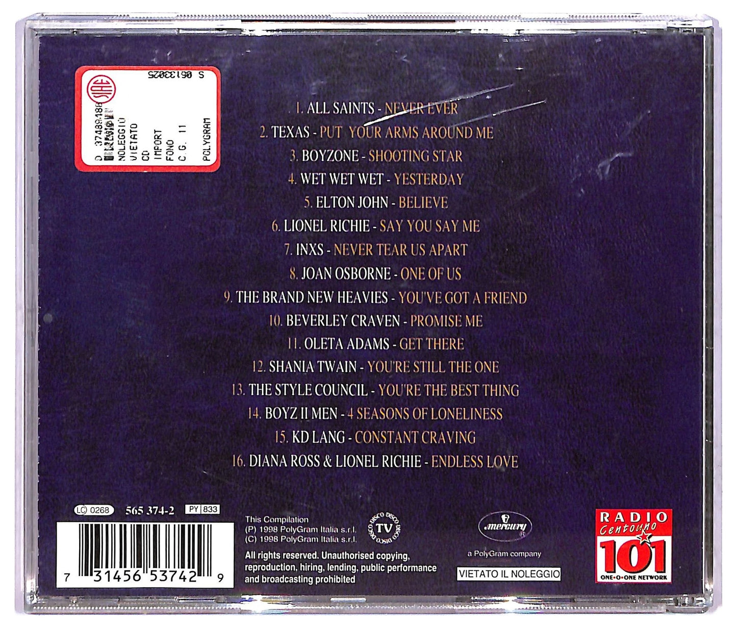 EBOND Various - Love CD CD068615