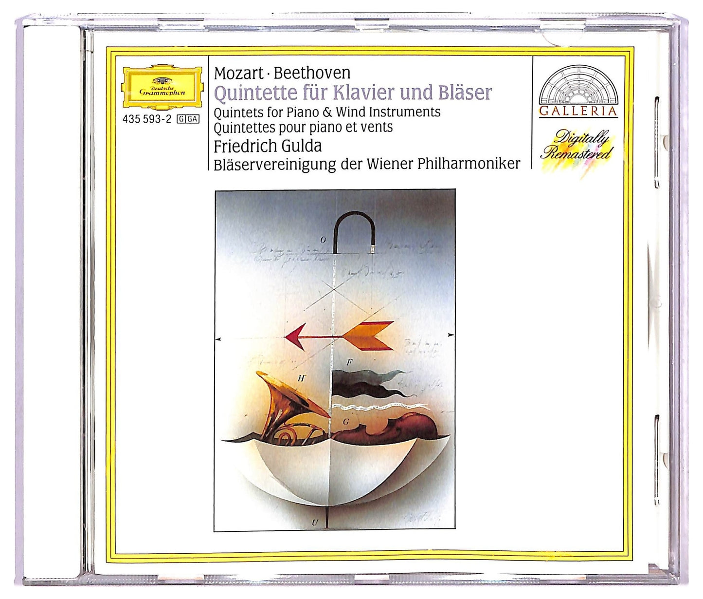 EBOND Mozart Beethoven - Quintette Fur Klavier und Blaser CD CD068617