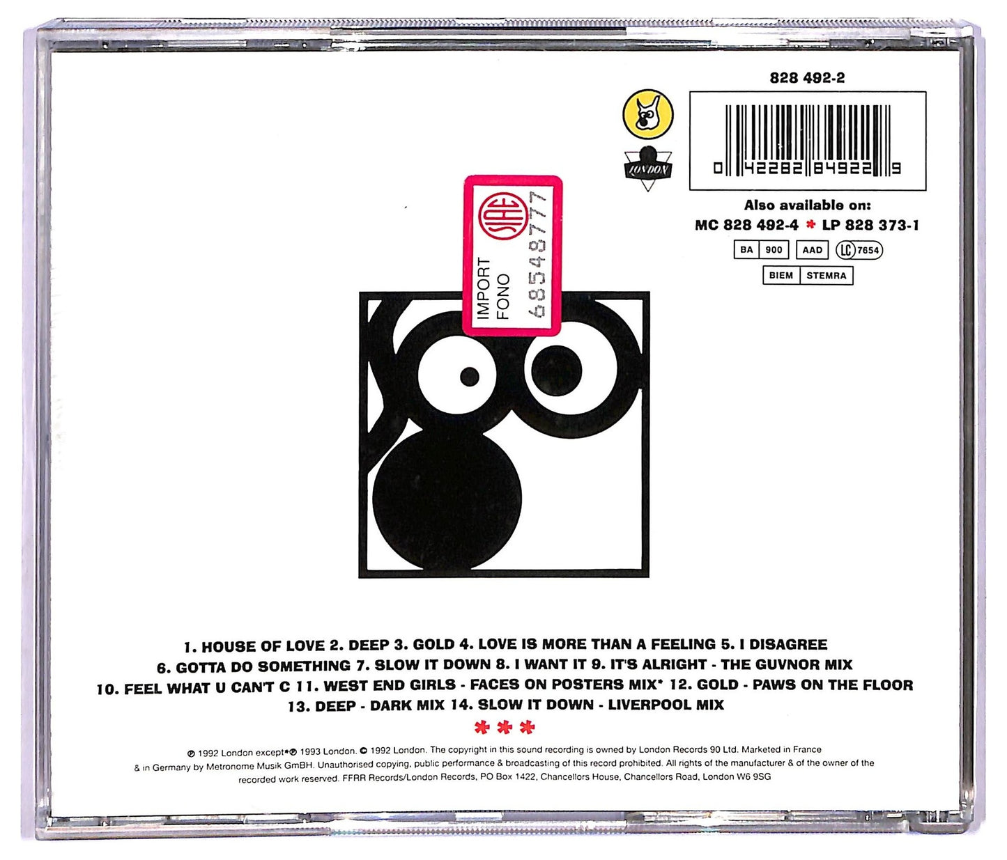 EBOND East 17 - Walthamstow CD CD068653