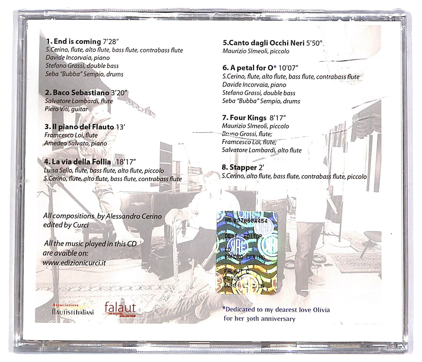 EBOND Alessandro Cerino - The Flute Connection CD CD068705