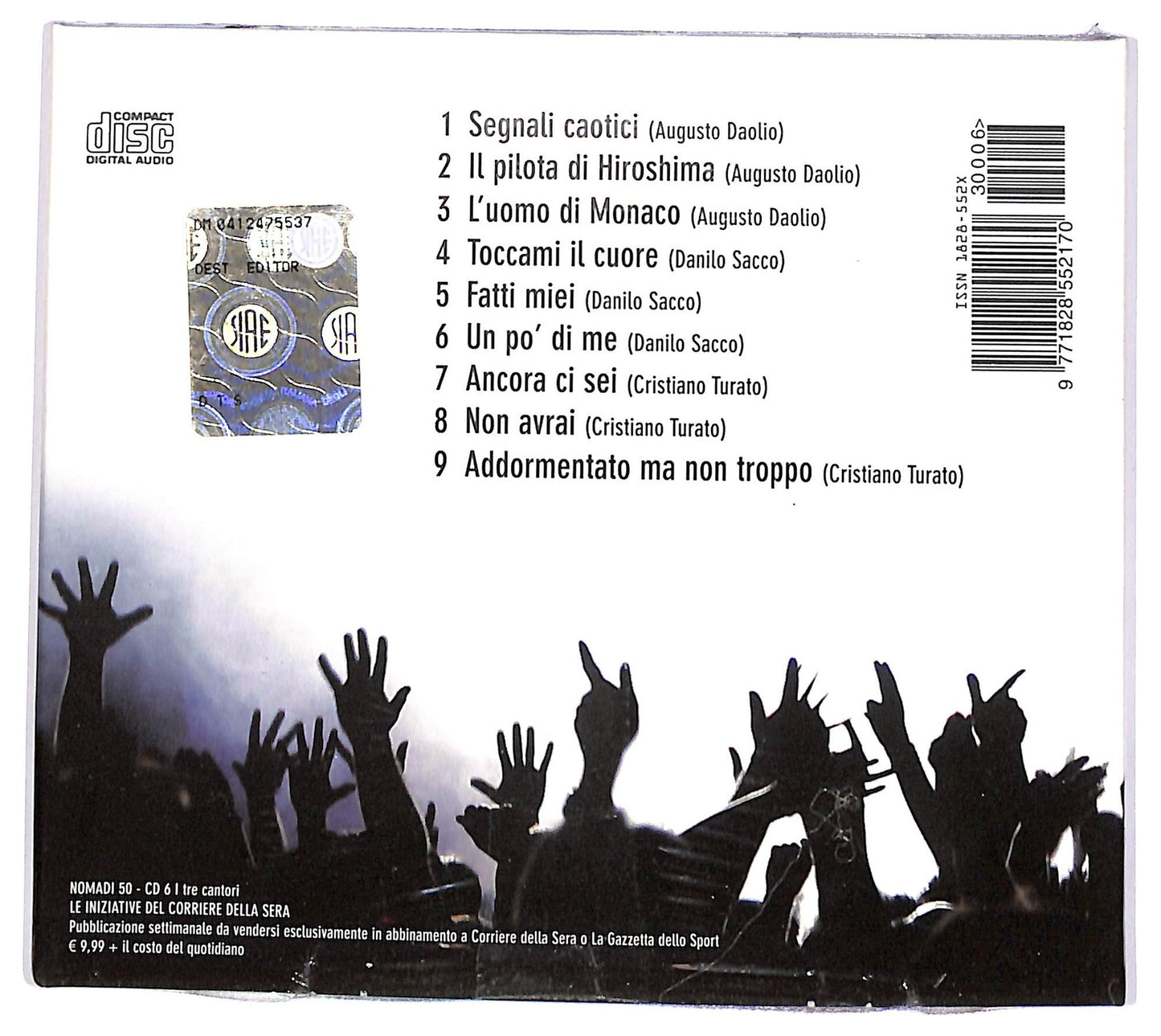 EBOND Nomadi 50 - I tre cantori cd6 CD068725