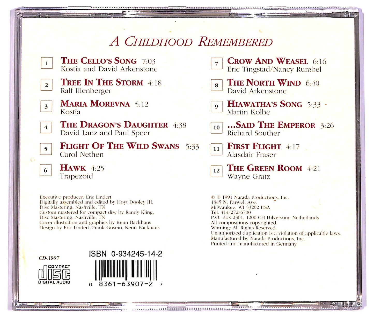 EBOND Various - A Childhood Remembered CD CD068839