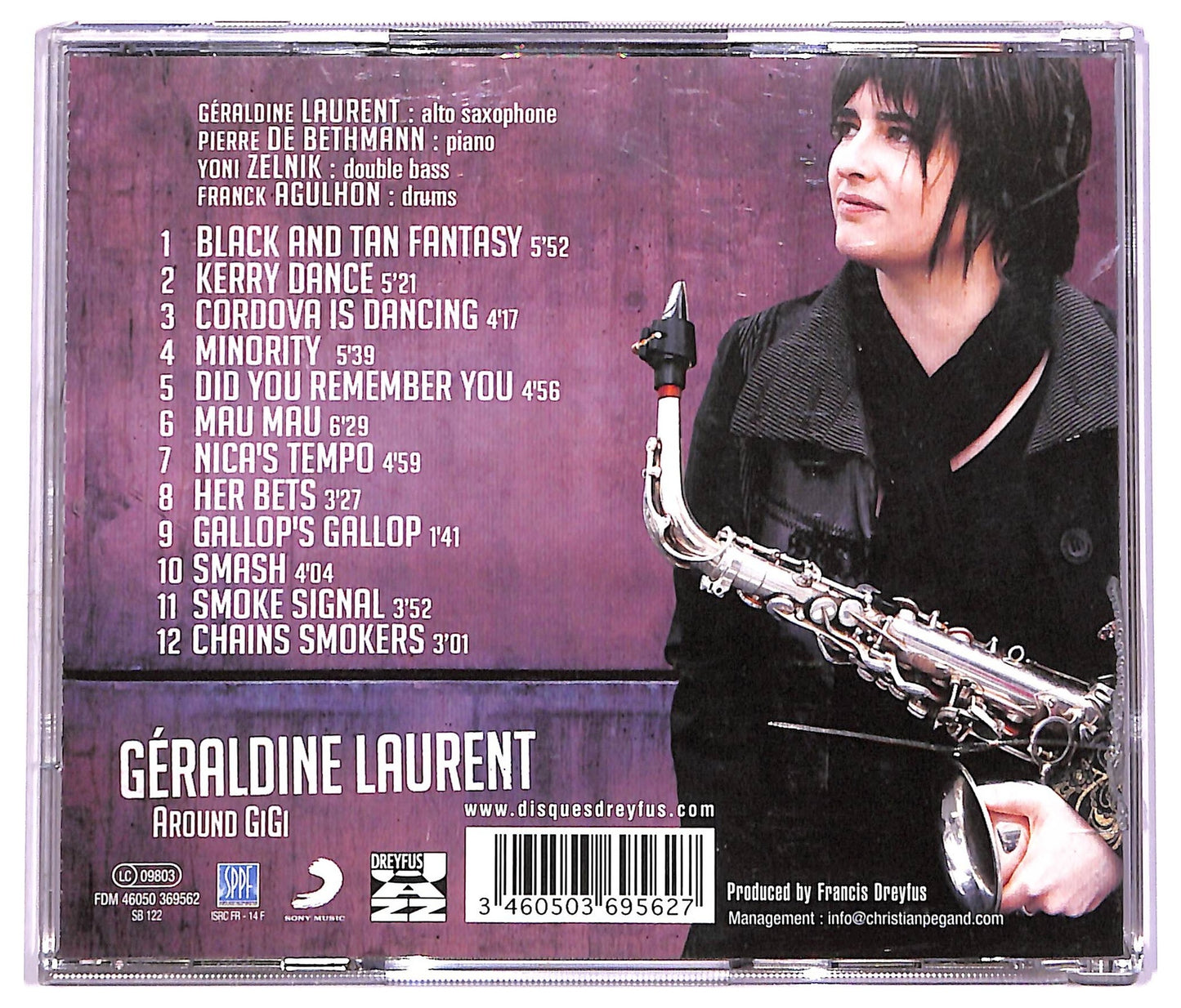 EBOND Geraldine Laurent - Around Gigi CD CD068842