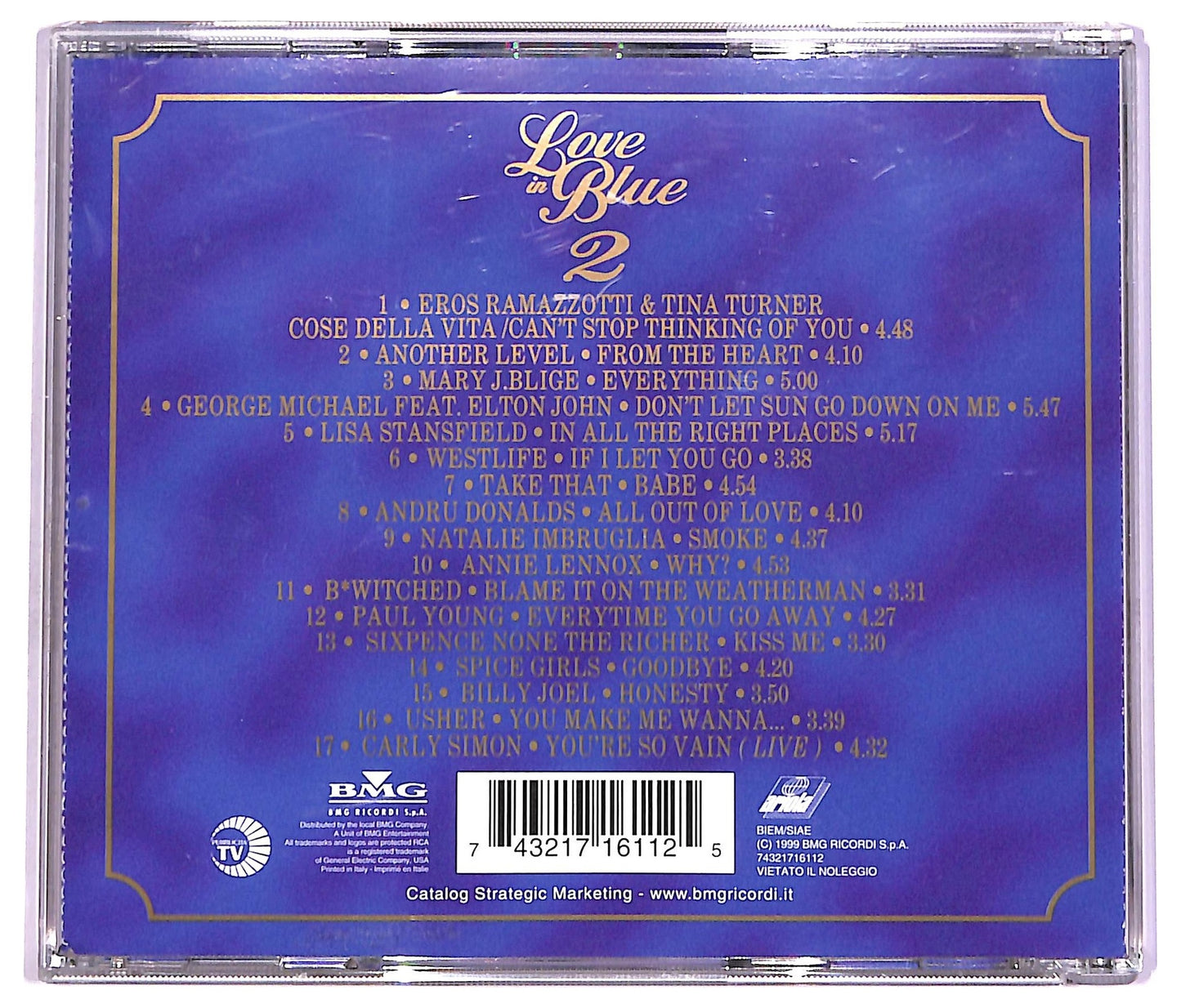 EBOND Various - Love In Blue 2 CD CD068933